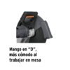 CM-14N+D1 Tronzadora / cortadora de metales 14", mango en "D", 2200 W
