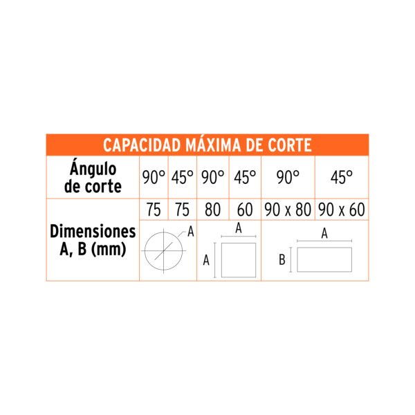 CM-14N+D2 Tronzadora / cortadora de metales 14", mango en "D", 2200 W
