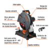 CM-14N+FC1 Tronzadora / cortadora de metales 14", mango en "D", 2200 W