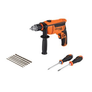 Combo taladro rotomartillo/destornillador 1/2" 650W, 8 acc, PRO