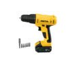 Taladro/destornillador 3/8", 12V, 1 batería 2Ah, PRETUL