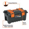 Caja para herramienta de 22" con compartimentos, TRUPER