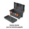Caja para herramienta de 22" con compartimentos, TRUPER